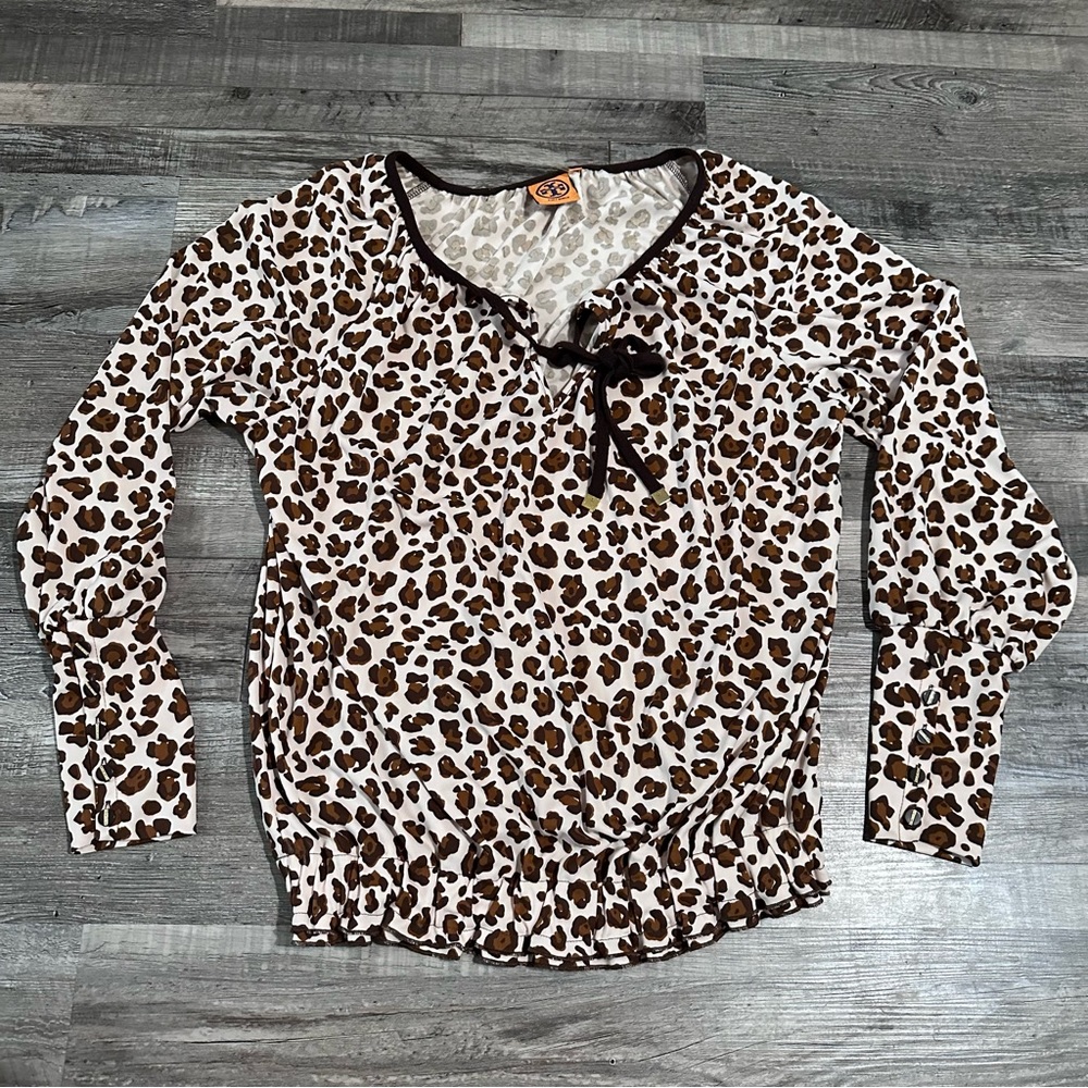 Tory Burch Long Sleeve Shirt SzM